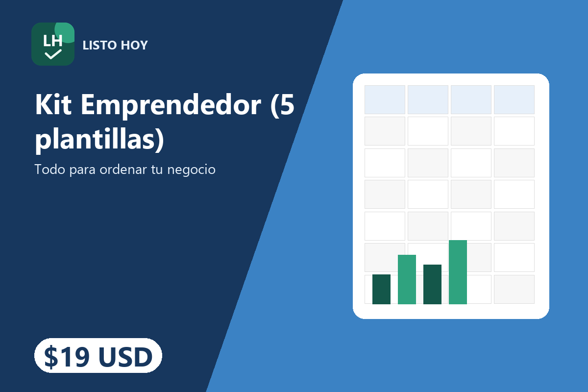 Kit Emprendedor (5 plantillas)